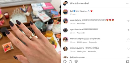 Así fue el anuncio del compromiso de la pareja