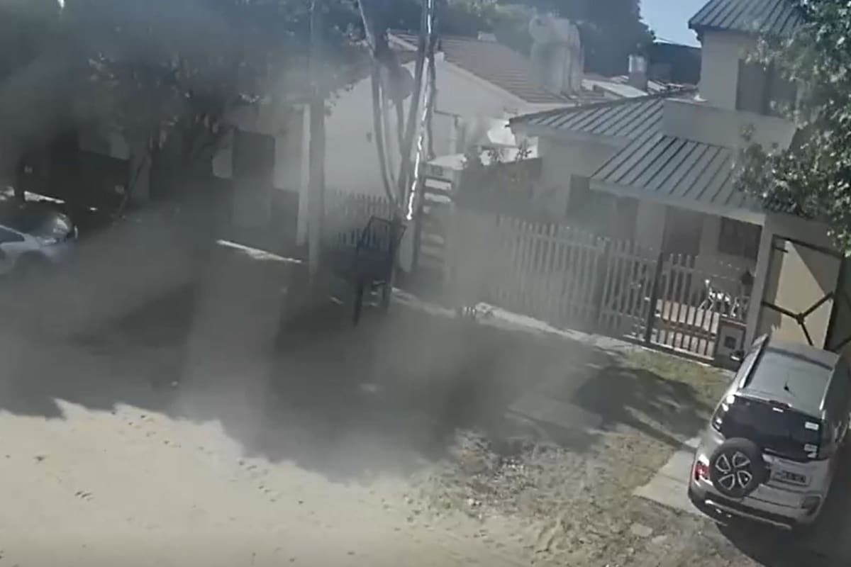 Así fue el choque de Eugenia Rolón