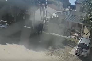Así fue el choque de Eugenia Rolón