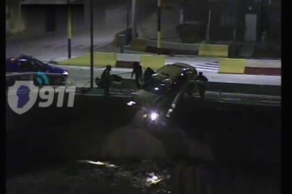 Así fue el choque fatal entre el taxi y la moto en Córdoba