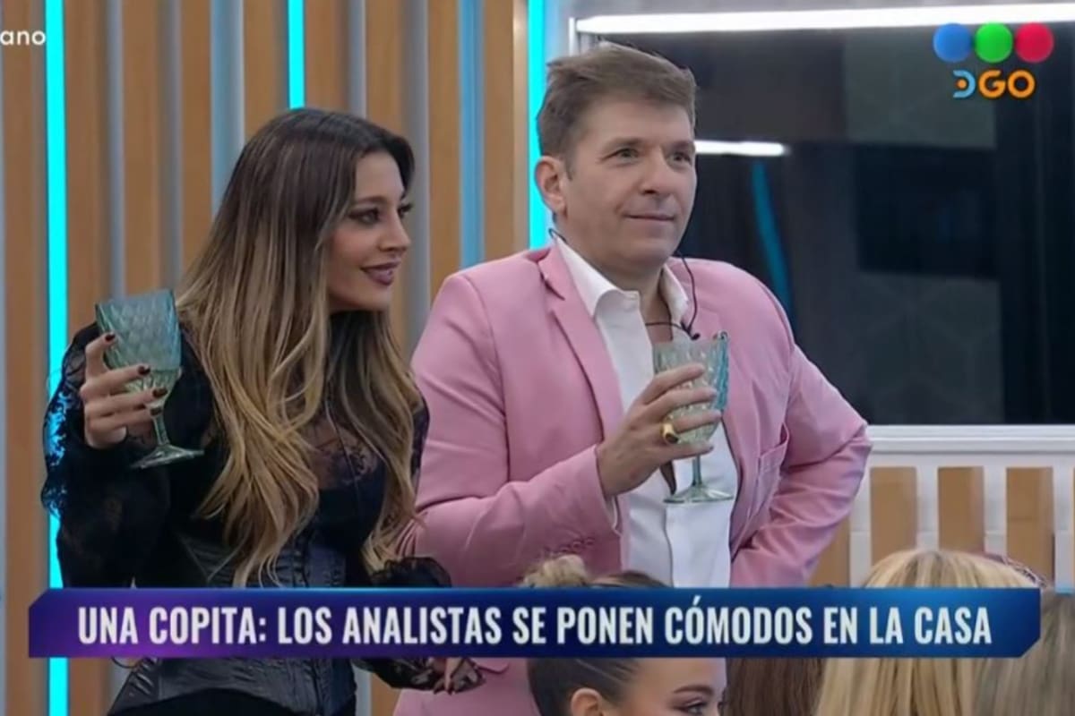 Así fue el ingreso de los panelistas de Gran Hermano a la casa. Captura: Telefe