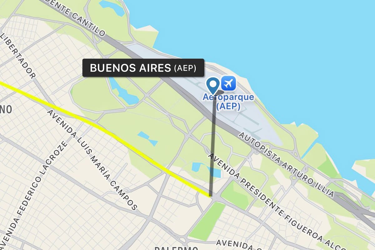 Así fue el recorrido del helicóptero que se estrelló en Palermo