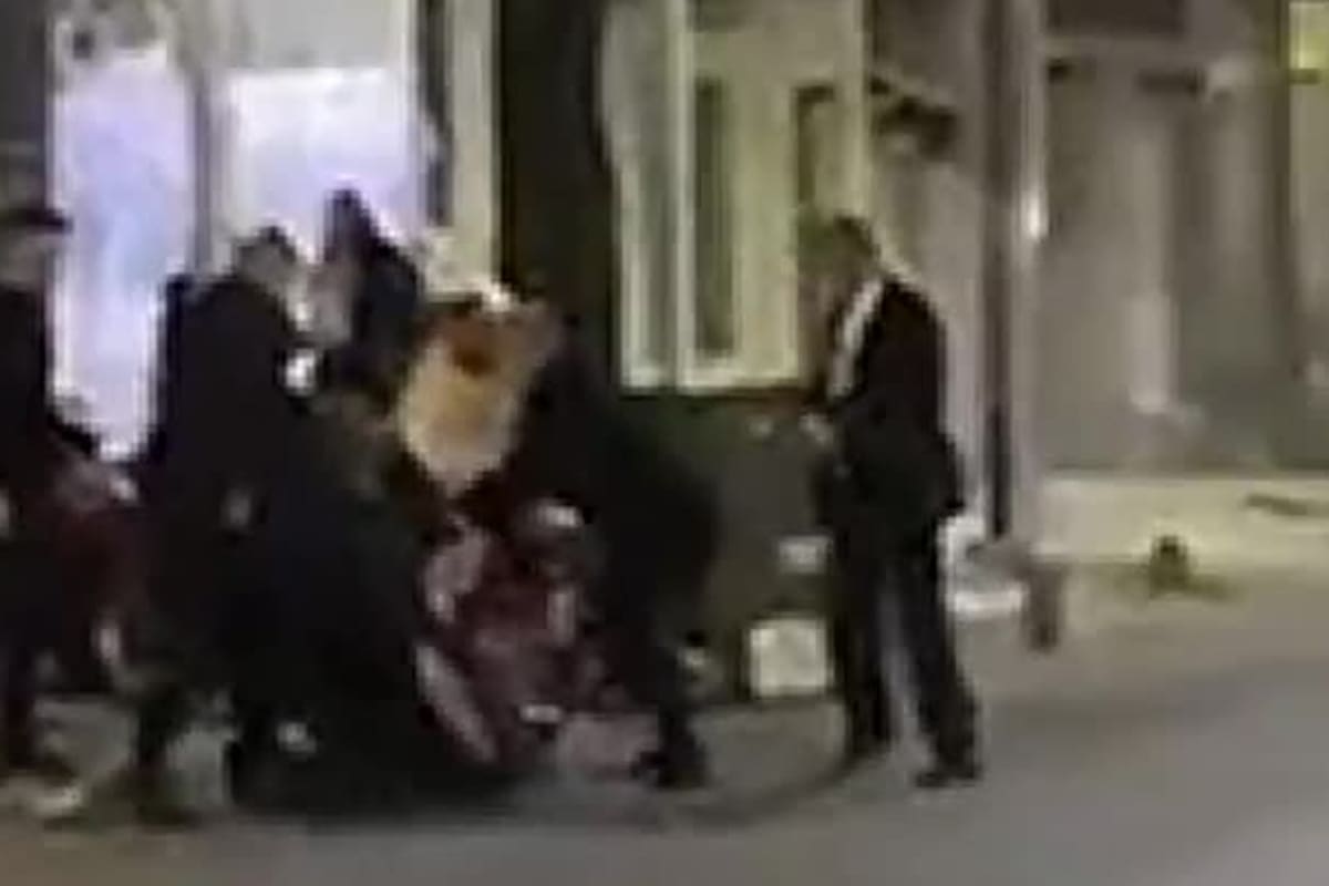 Así fue la golpiza en La Plata