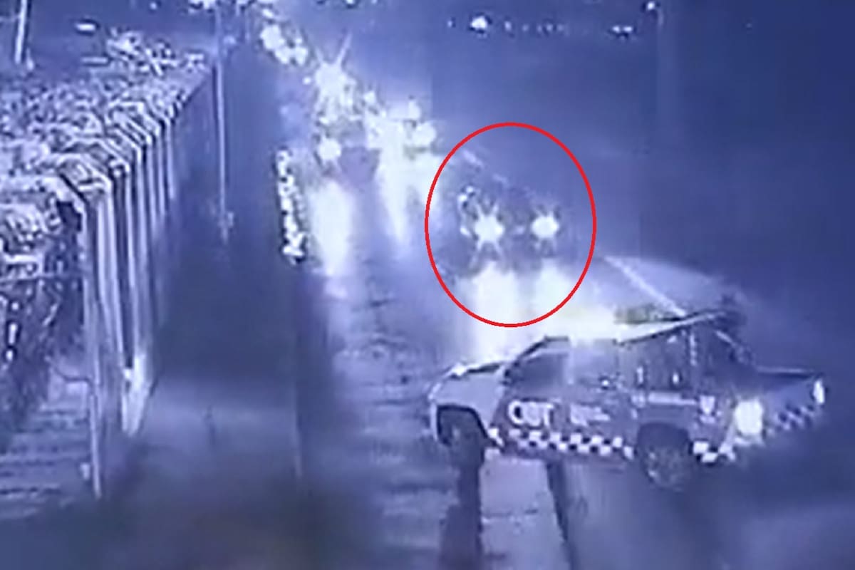 Así fue la persecución sobre la autopista Panamericana