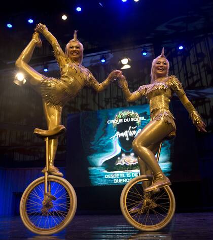 Así fue la presentación de Amaluna, el show que traerá al país el Cirque du Soleil al país en 2018