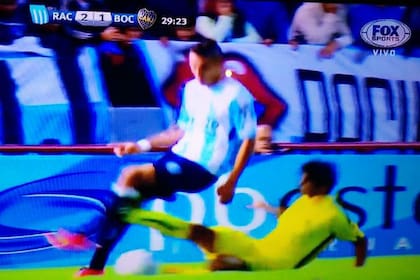 Así fue la terrible patada de Marín