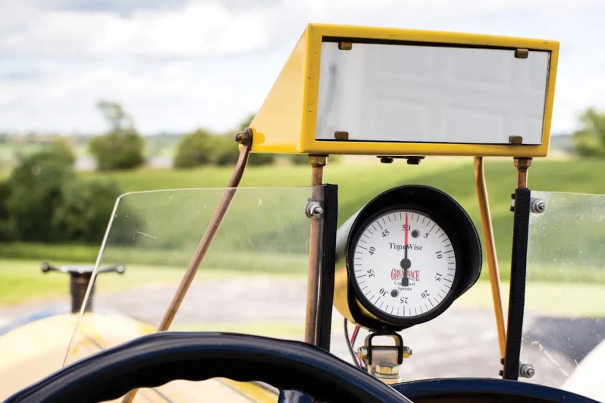 Así fueron los primeros espejos retrovisores: en este caso del Mormon Wasp