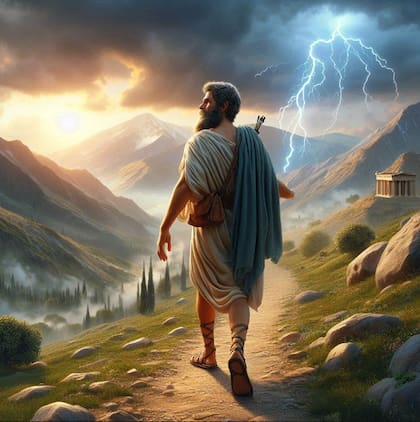 Así imagina la inteligencia artificial a Zeus
