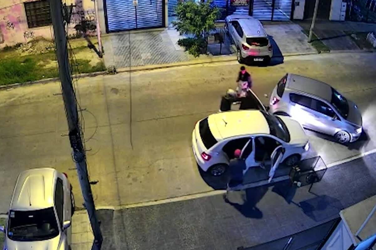 Así le robaron el auto a un hombre en La Matanza