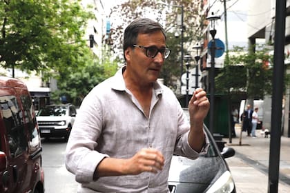 Así llegaba Cristian Graf al juzgado para prestar declaración