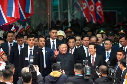 Así llegó Kim a la capital de Vietnam