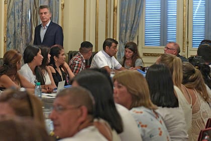 Así lo informó el ministro Aguad tras la reunión de Macri con los familiares de los tripulantes