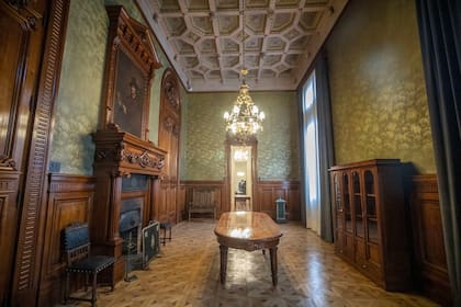 Así luce completamente renovada la Sala Borges de la ex sede de la Biblioteca Nacional.