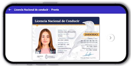 Así luce el nuevo diseño de la licencia nacional de conducir digital