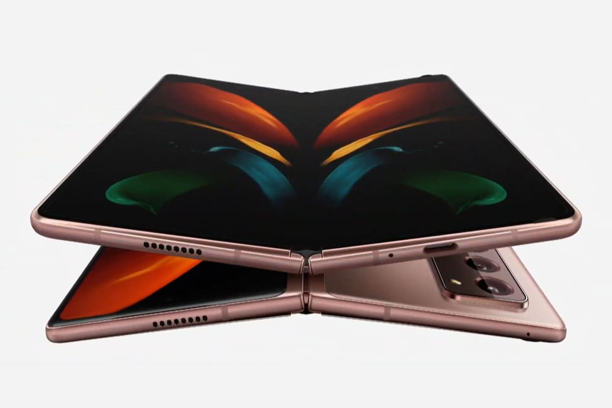 Así luce el nuevo Galaxy Z Fold 2, el tercer teléfono con pantalla plegable de Samsung