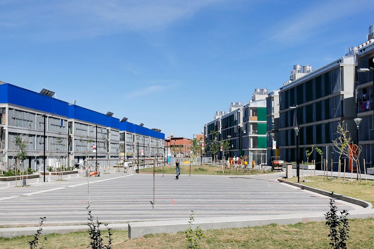 Así luce hoy el nuevo barrio de la Villa 31; viviendas donde había un depósito de contenedores
