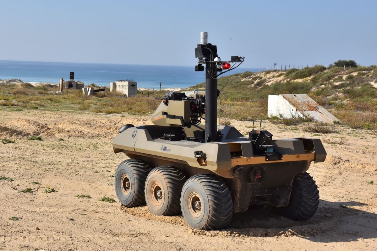 Así luce Jaguar, el vehículo militar robótico y semiautónomo que patrulla la frontera de Israel