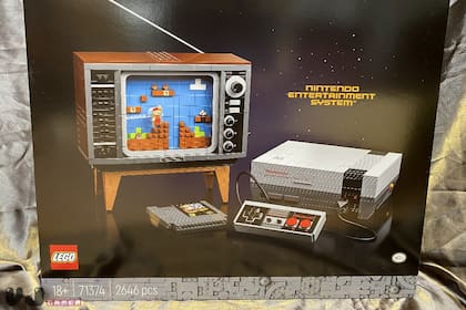 Así luce la caja de Lego del modelo para armar de la consola NES de Nintendo