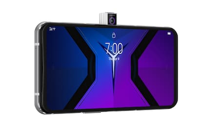 Así luce la cámara frontal retráctil del Legion Phone Duel 2 de Lenovo