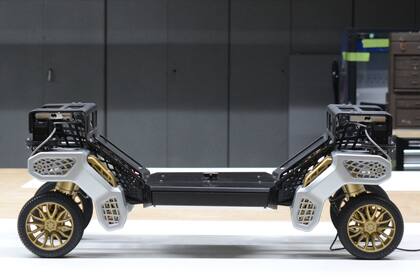 Así luce la plataforma de base del vehículo prototipo todo terreno de Hyundai