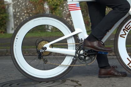 Así luce la rueda METL creada por SMART, el fabricante de bicicletas en base a una patente de la NASA