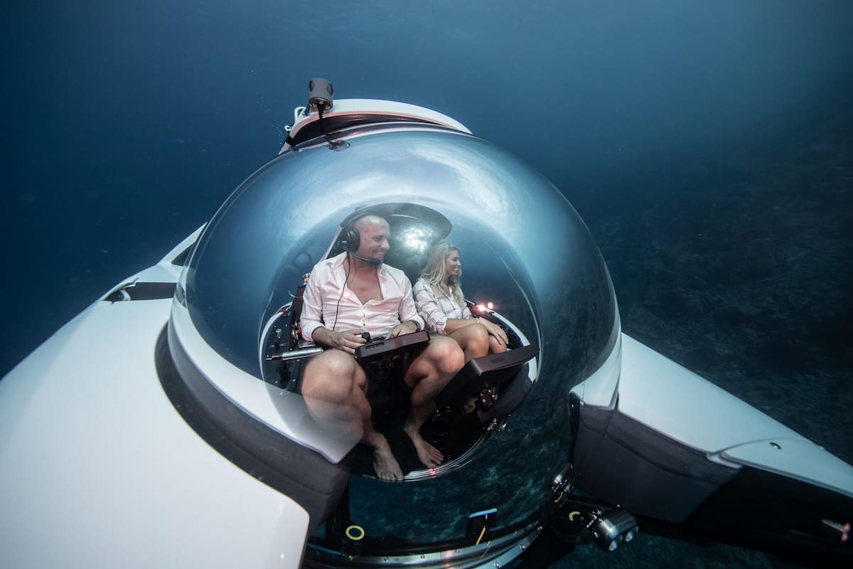 Así luce Nemo 2, el mini submarino privado que puede sumergirse hasta 100 metros de profundidad