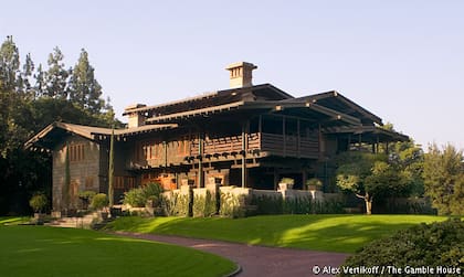 Así luce The Gamble House por fuera