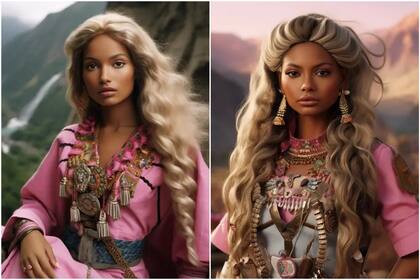 Así lucen las muñecas Barbie de Ecuador y Bolivia según la IA