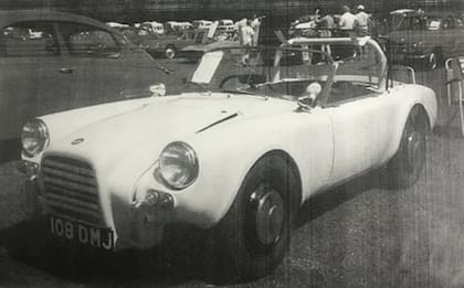 Así lucía el auto en la década del 50