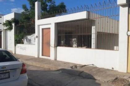 Así lucía la casa de Guzmán al momento de ser subastada