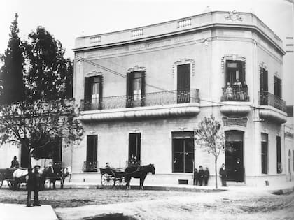 Así lucía la zapatería de Kraus a finales del siglo XIX.