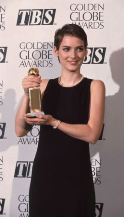 Winona Ryder en 1994, cuando se enamoró perdidamente de Pacino