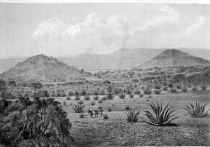 Así lucían las pirámides de Teotihuacan cuando fueron descubiertas