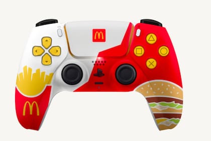 Así lucían los controles DualSense personalizados por McDonald's para una promoción que acaba de ser cancelada a pedido de Sony