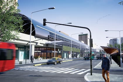Así lucirá la nueva estación Belgrano C; los automovilistas ya no padecerán al circular por Juramento, en el Barrio Chino