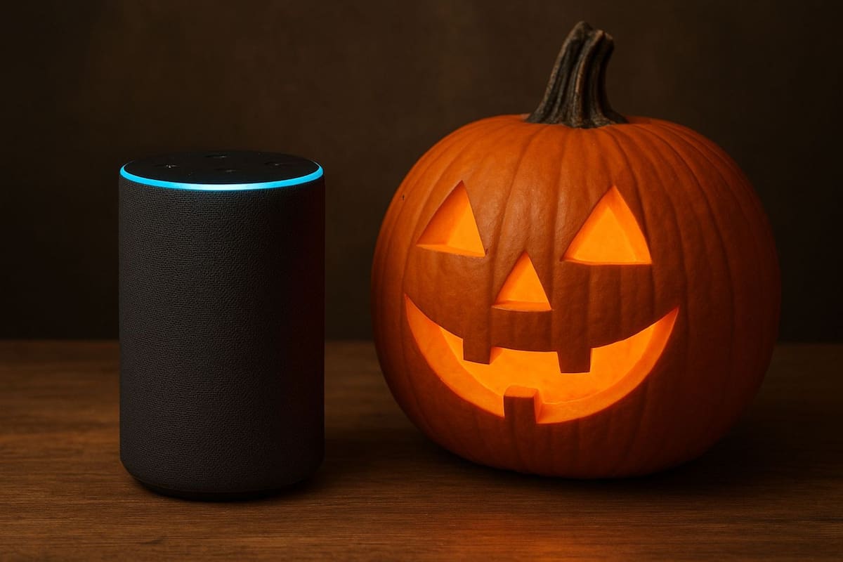 Así podés activar el modo Halloween de Alexa y sorprender a todos en casa (Imagen ilustrativa con IA)