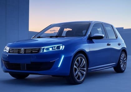 Así podría verse el Peugeot 205 modelo 2025, según la IA de Grok