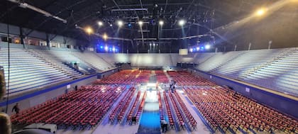 Así preparan el estadio con 12 mil localidades para el Congreso del Frente Renovador