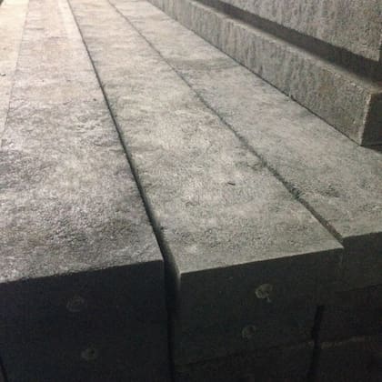 Así quedan los ladrillos una vez construidos con el plástico reciclado