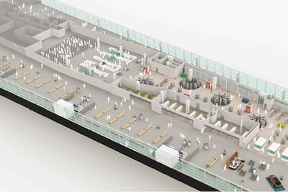 Así quedará la zona de embarque nacional con la nuevas obras