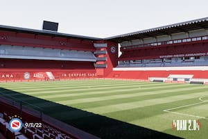 Así quedaría el estadio de Argentinos, según un render de las obras que planea realizar el club de la Paternal (prensa Argentinos Juniors)