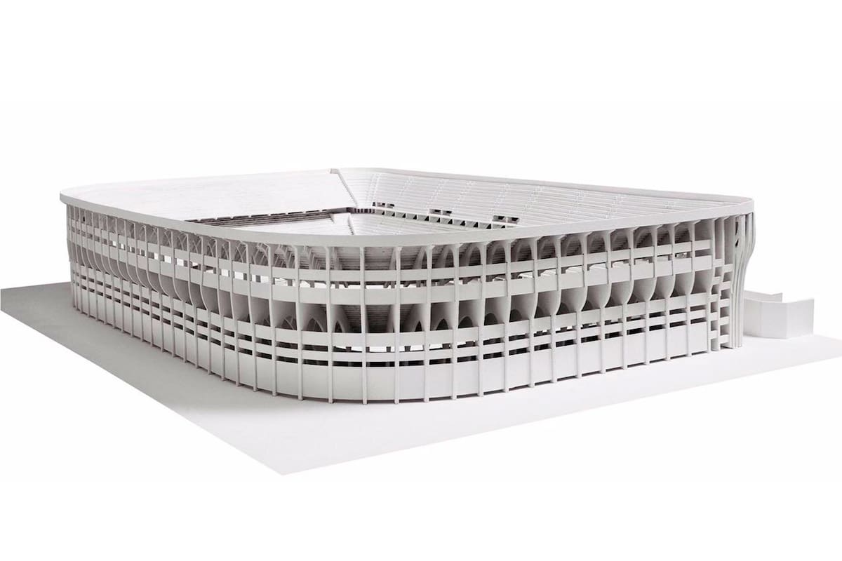 Así quedaría la Bombonera, de acuerdo al proyecto esloveno