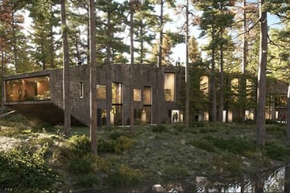 Así quedaría terminada la construcción que funcionará como hotel