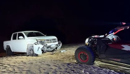 Así quedaron los vehículos involucrados en el choque de La Frontera