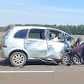Murieron tres personas tras un choque frontal entre dos autos en la ruta nacional 12