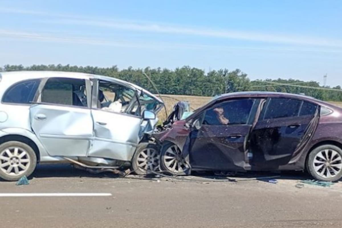 Así quedaron los vehículos luego del accidente