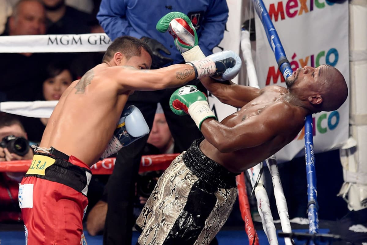 Así quedaron Maidana y Mayweather luego de la pelea