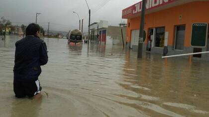 Así quedó Comodoro Rivadavia por el temporal
