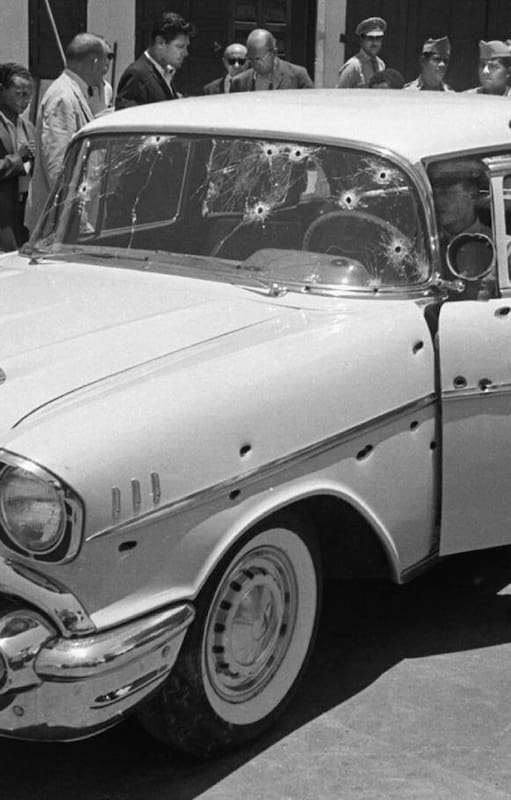 Así quedó el auto de Rafael Leónidas Trujillo Molina, sangriento dictador de República Dominicana