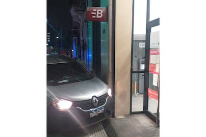 Así quedó el auto tras el siniestro